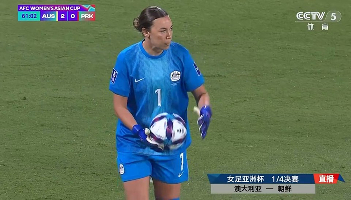 澳大利亚女足险胜朝鲜晋级半决赛 数据悬殊暴露